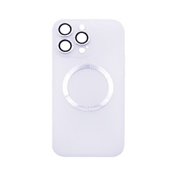Magnetic Case with Camera Lens for Apple iPhone 14 Pro Max White